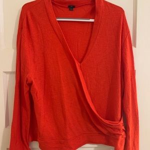 Red Jcrew Sweater